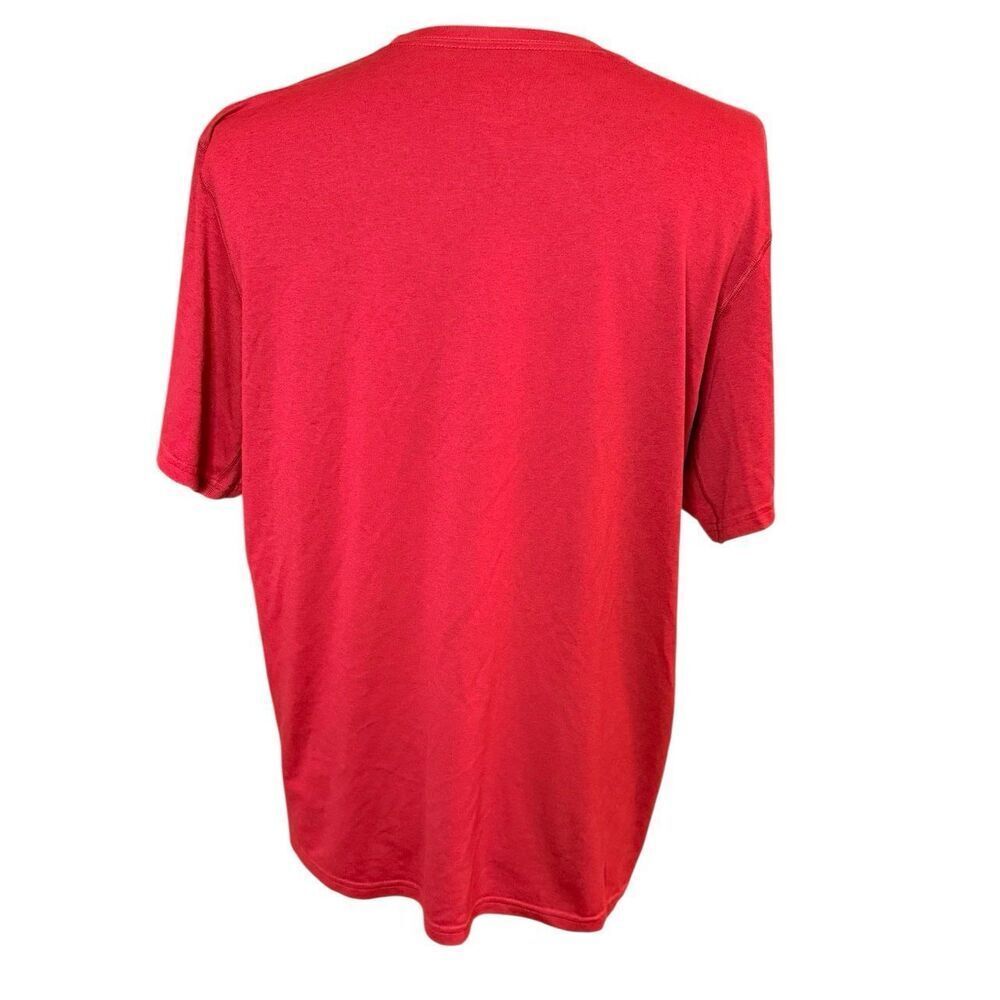 Nike Beast DRI-FIT T-Shirt XL Red Tennis Running Work-Out Swoosh - Picture 5 of 12